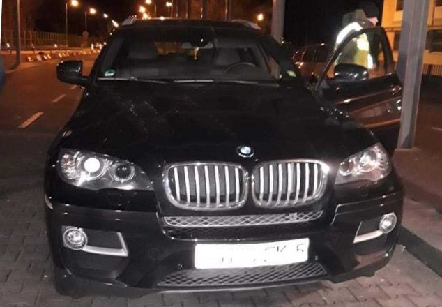 BMW X6 задержали белорусов