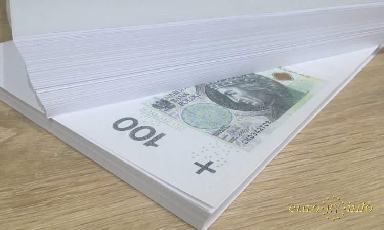 Деньги напечатаны на бумаге